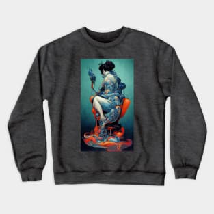 Future Human - 097 - Tattoo Artist Crewneck Sweatshirt